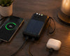 Mini Power Bank Solar con Cables Integrados