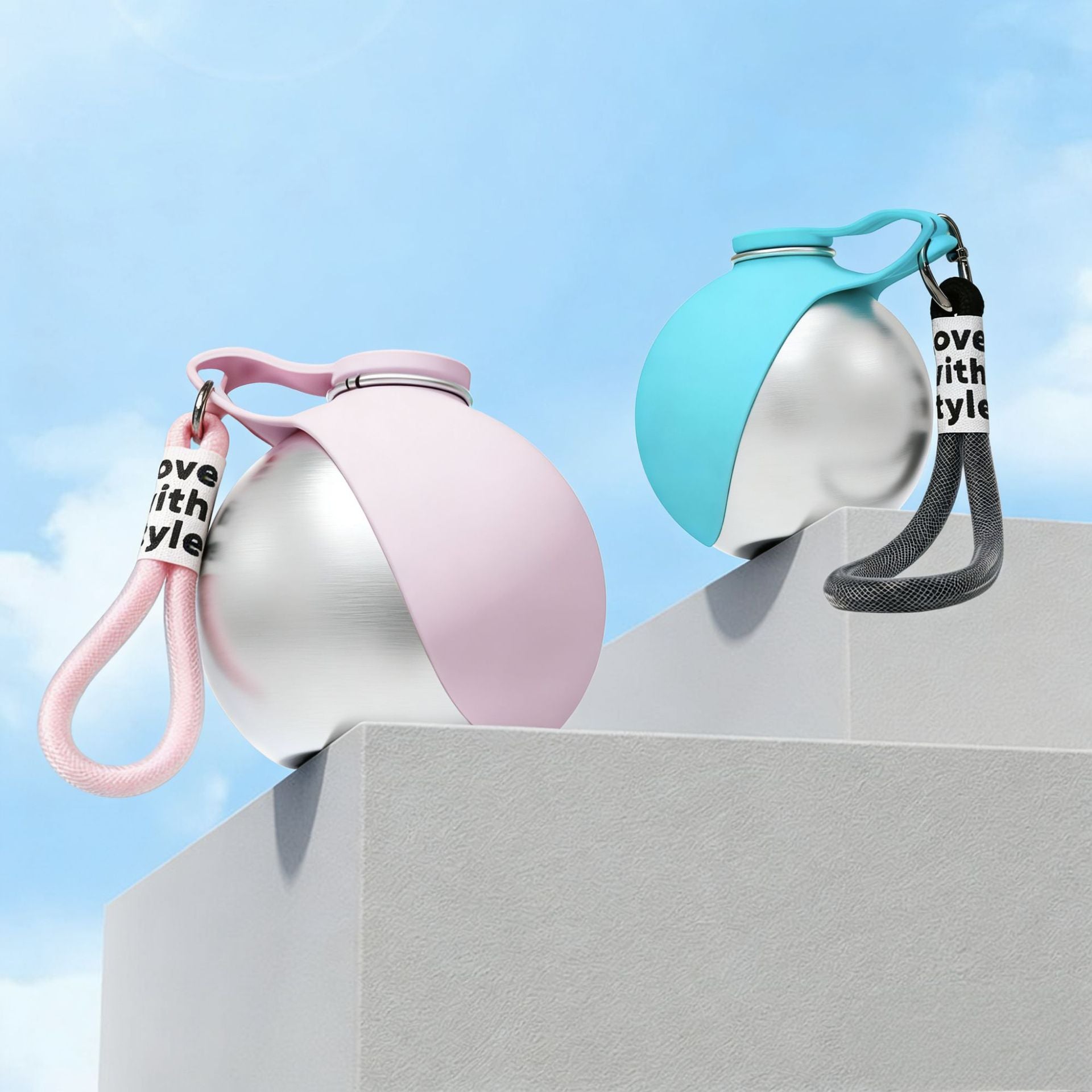HydraPet | Botella Portatil Plegable para Mascotas